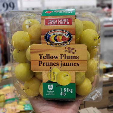 Image of Yellow Plums - 1 x 1.81 Kilos